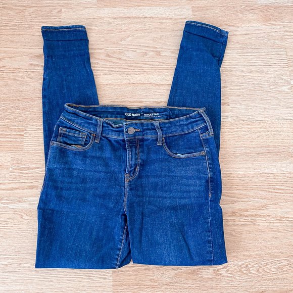 Old Navy Denim - Old Navy Women's Rockstar Mid Rise Jeans